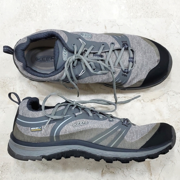 Keen Dry Taradora waterproof shoes women's size 9 gray taupe hiking sneakers - Picture 1 of 10